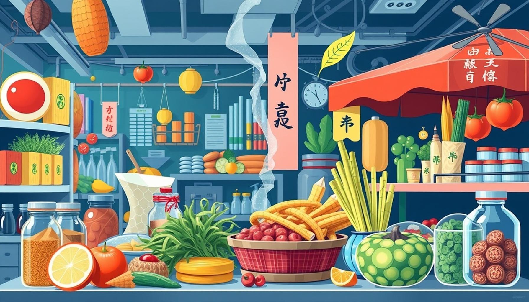 日本における食品技術市場の分析：革新と健康的な食事の影響